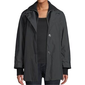 Lafayette 148 Black Arie Jacket with Merino and Cashmere Size 2X